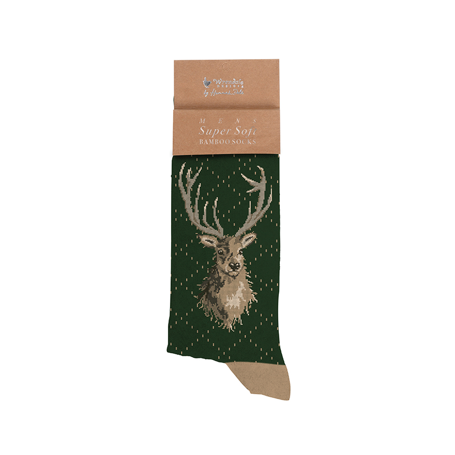 Socken Herren "Portrait of a Stag" Hirsch