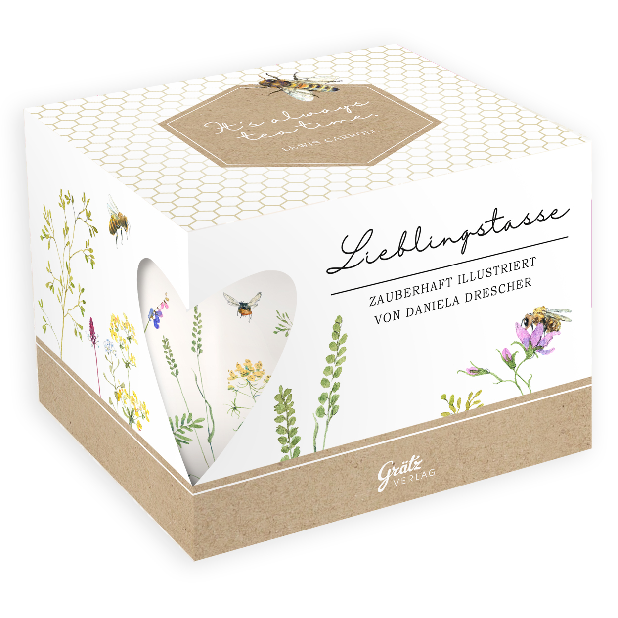 Porzellantasse Wilde Bienen