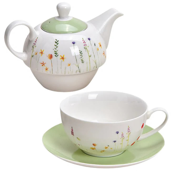 Tea for one Blumendekor
