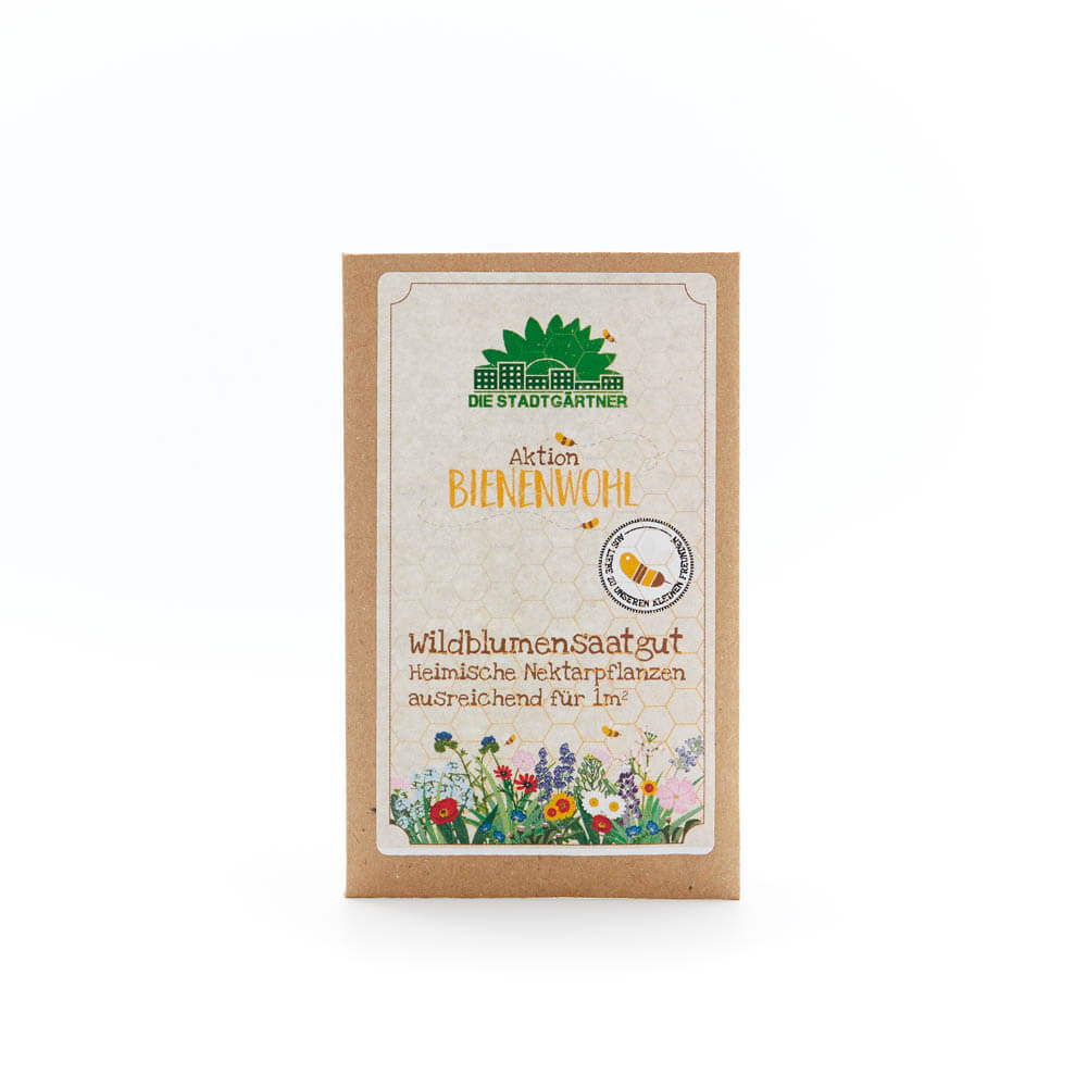 Saatguttütchen Wildblumen "Bienenwohl"
