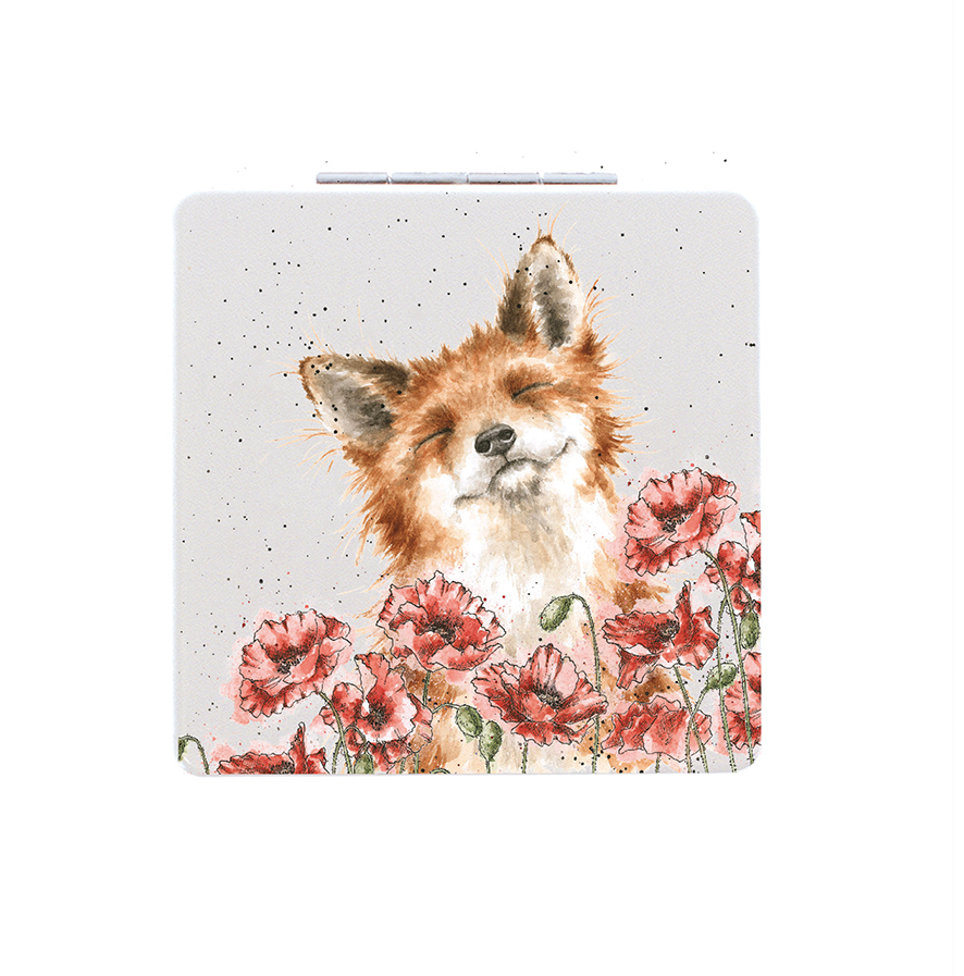 Taschenspiegel Fuchs "Poppy Fields"