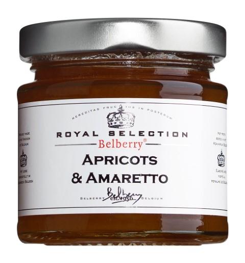 Aprikosenkonfitüre mit Amaretto 130 gr.