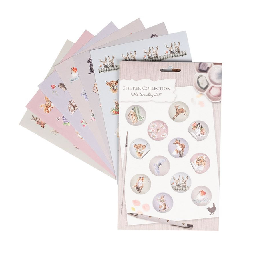 Stickerset "The Country Set“ Tiere
