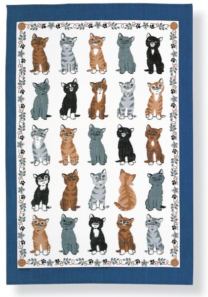 Tea Towel Kittens Arrived