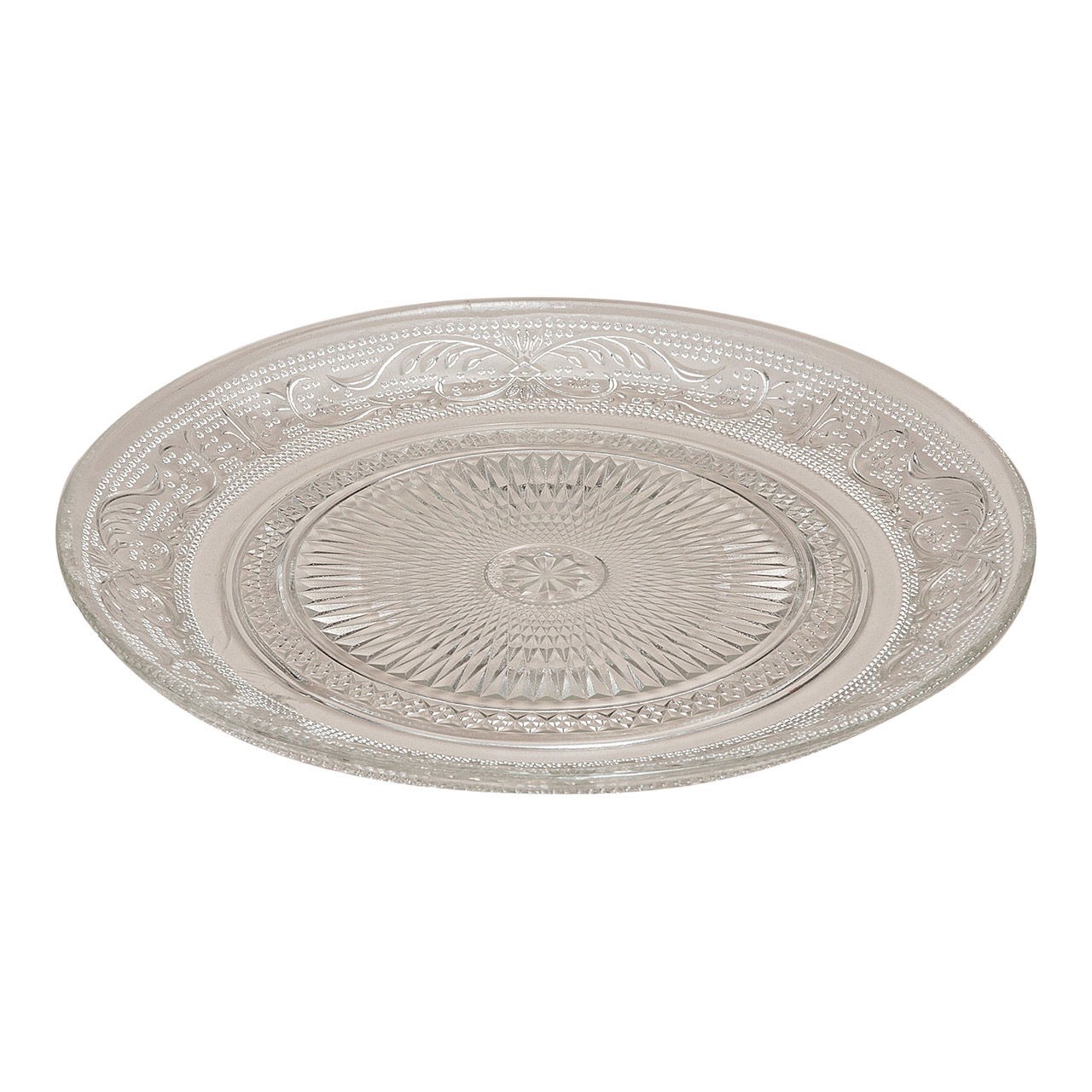 Glasteller "Barock" 25 cm