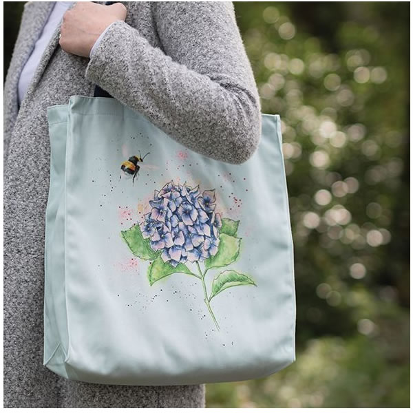 Segeltuchtasche "Hydrangea"