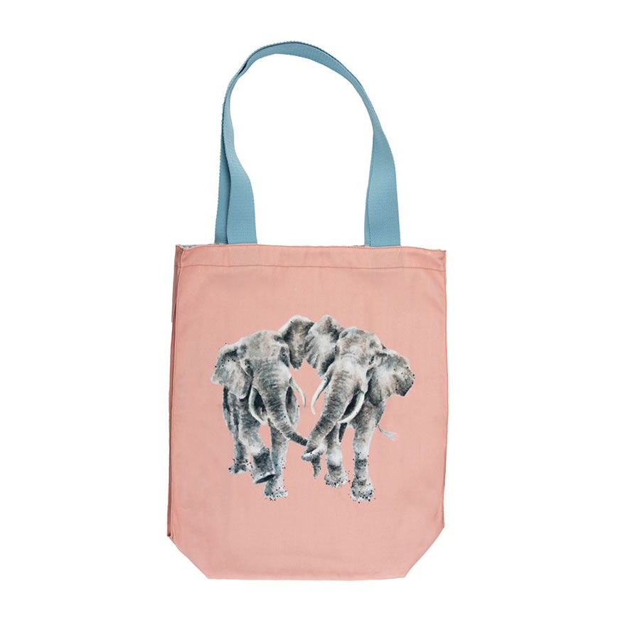 Segeltuchtasche "Age isirrelephant"