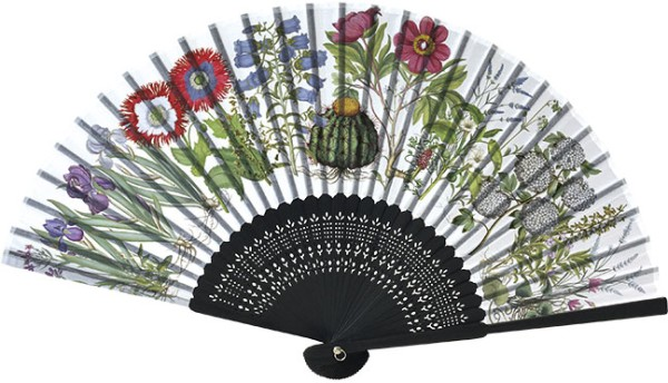 Handfächer "Aus dem Garten von Eichstätt"