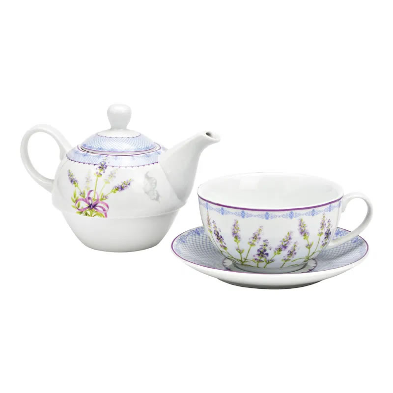Tea for one Lavendeldekor