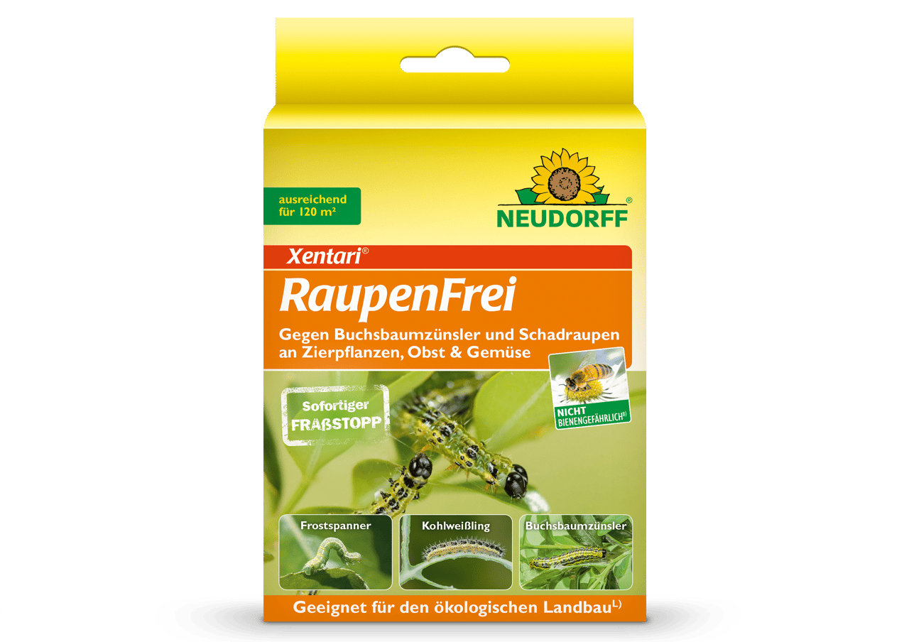 Pflanzenschutz Xentari Raupenfrei