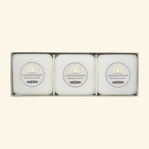 Heritage English Lavender Seifenschachel 3x100 gr.
