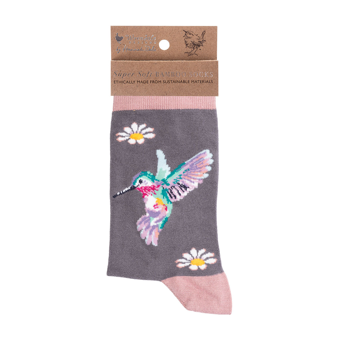 Socken„Wisteria Wishes“-Kolibri