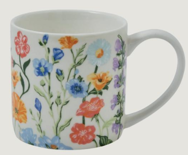 Becher New Bone China Cottage Garden