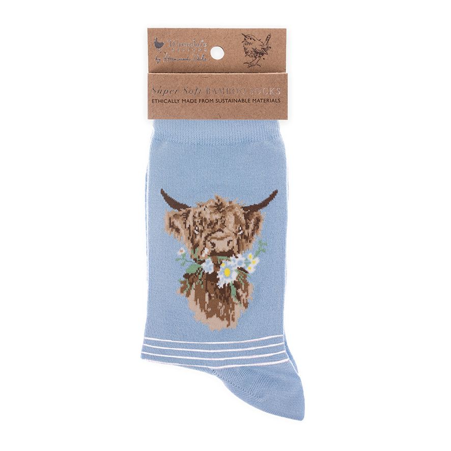 Socken "Daisy Coo" Hochlandrind