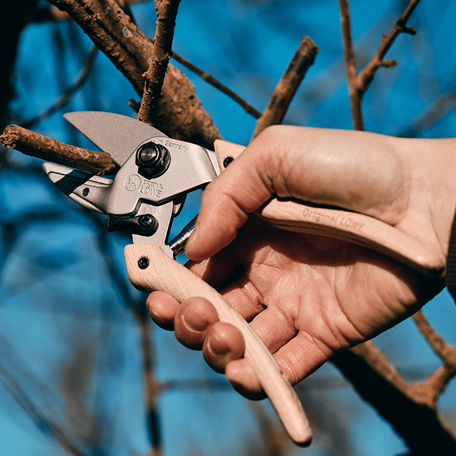 Original LÖWE 7 Natural mit Holzgriff