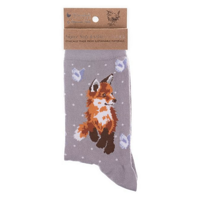Socken "Born to be Wild" Fuchs
