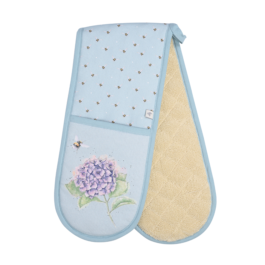 Double Oven Gloves "Busy Bee"