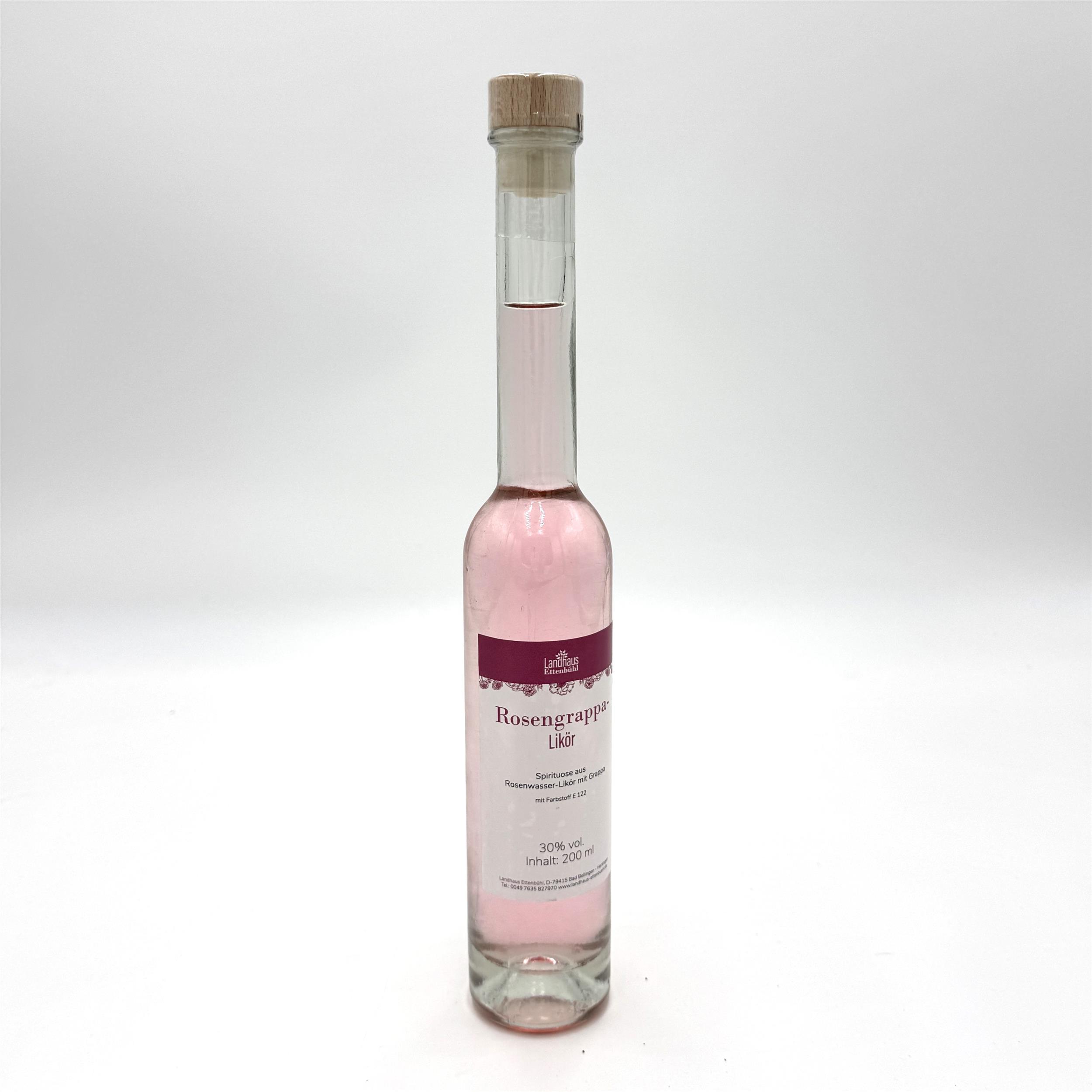 Rosengrappa Likör 200 ml