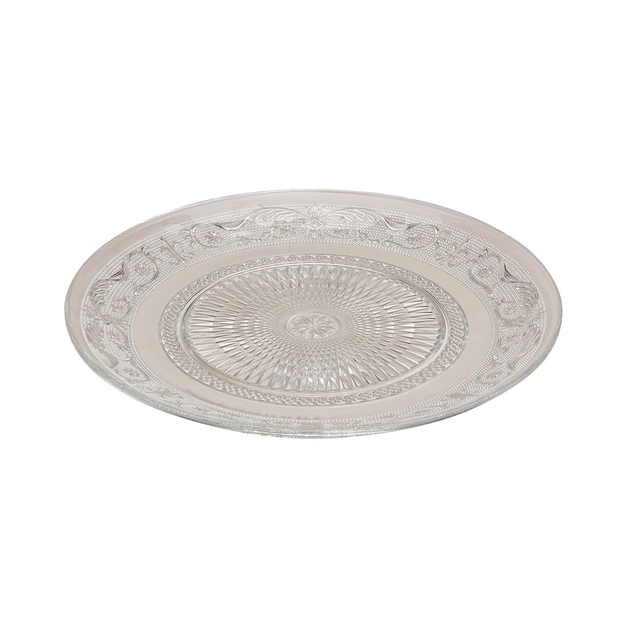 Glasteller "Barock" 18 cm