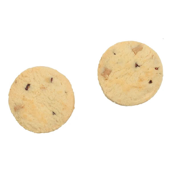 Butterkekse mit weißer Schokolade & Erdbeeren