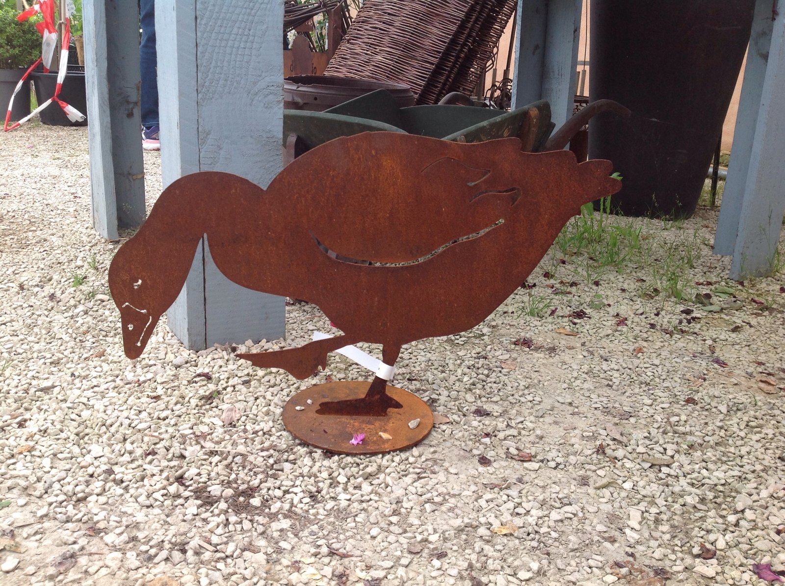 Gans pickend