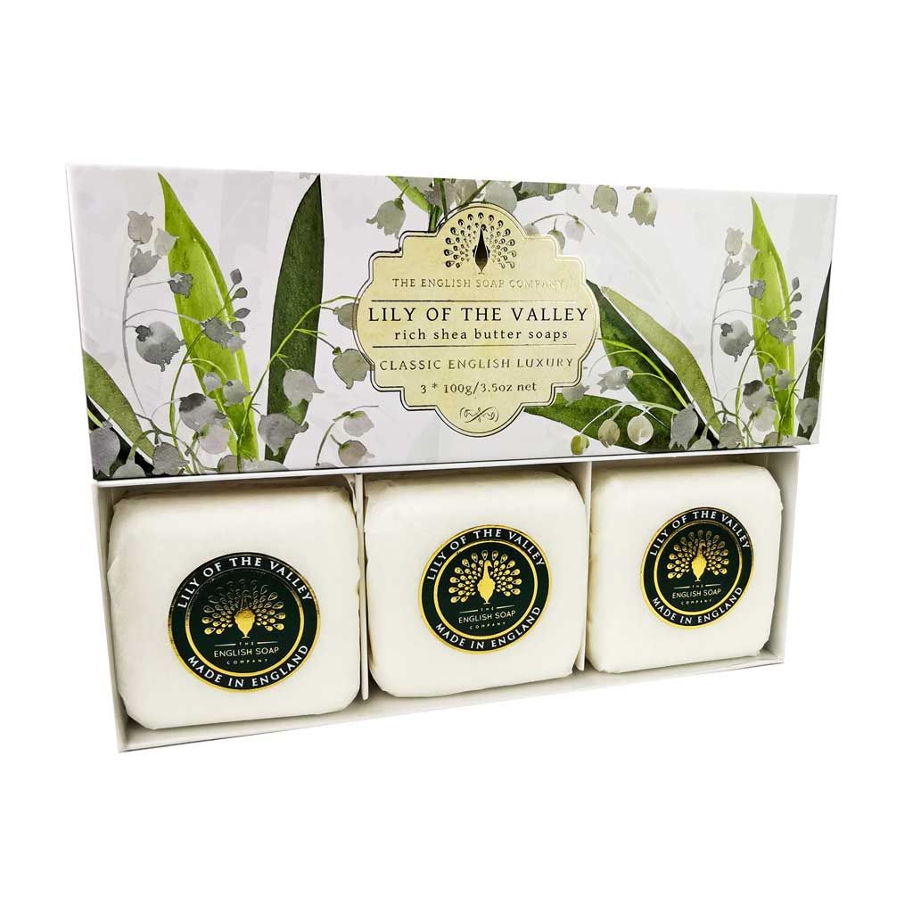 Maiglöckchen Seifen-Geschenkset  3x100 gr.