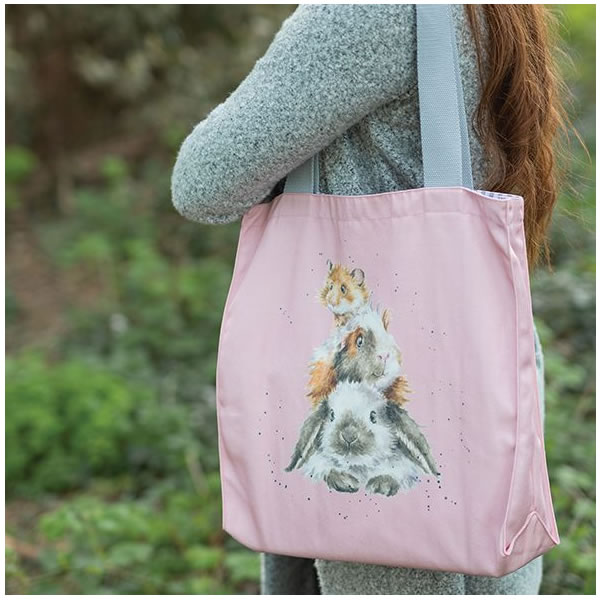Segeltuchtasche "Piggy in the Middle"
