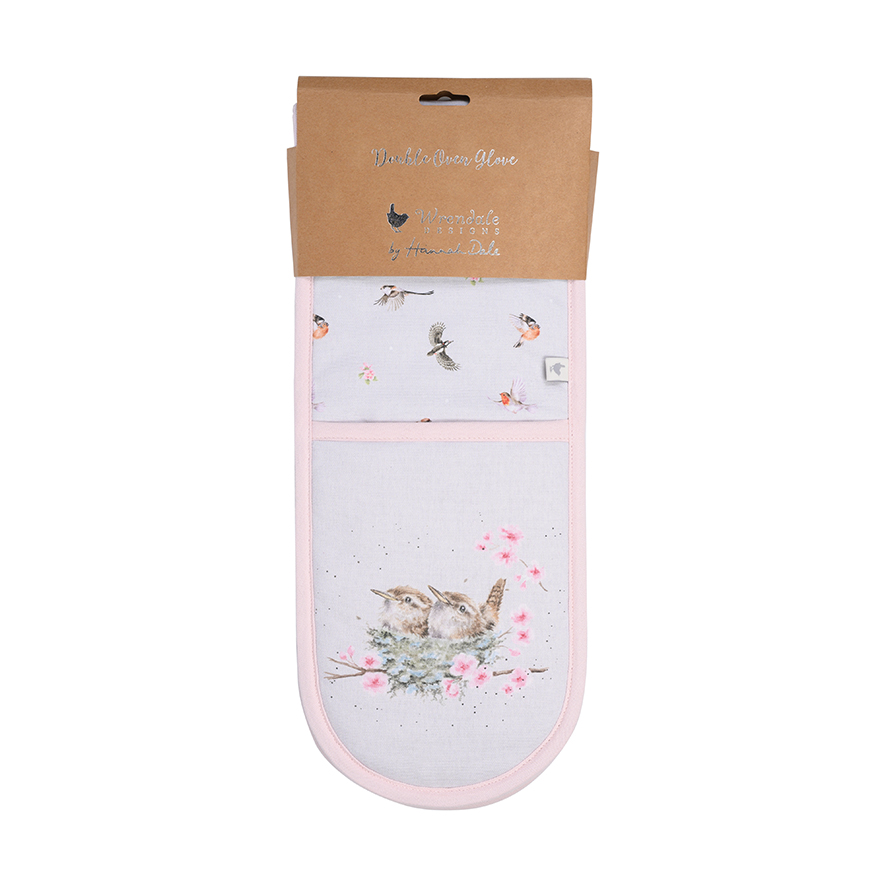 Double Oven Gloves "Feathered Friends"