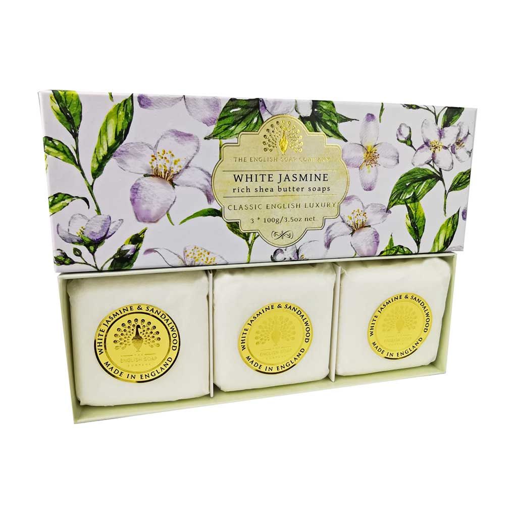 White Jasmin Seifen Geschenkset 3x100 gr.