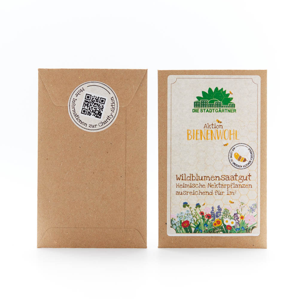 Saatguttütchen Wildblumen "Bienenwohl"