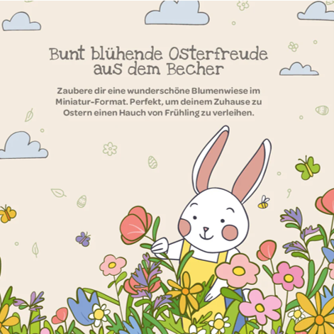 Blümchen aus dem Becher