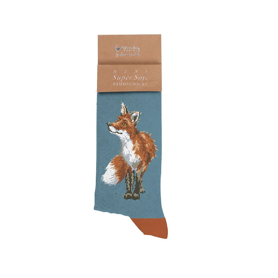 Socken Herren "Bright Eyed“ Fuchs