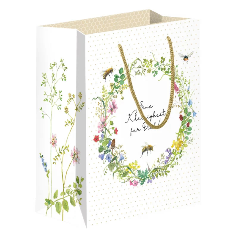 Mittlere Geschenktüte Wilde Bienen