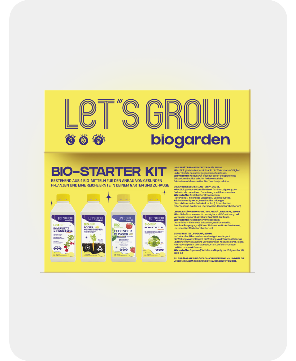 Bio Starter Kit für kleinen Garten