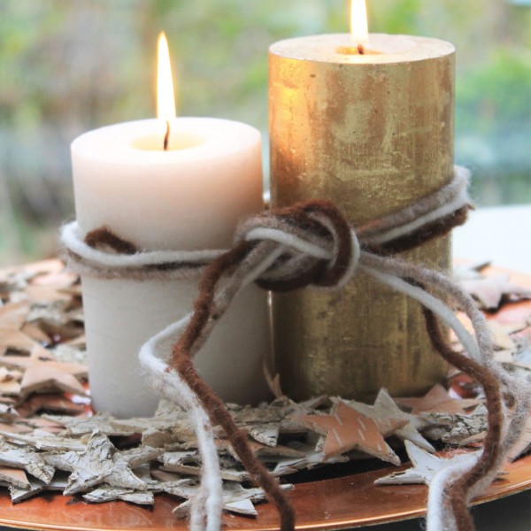 Woll-Dochtfaden, Ø 5 mm