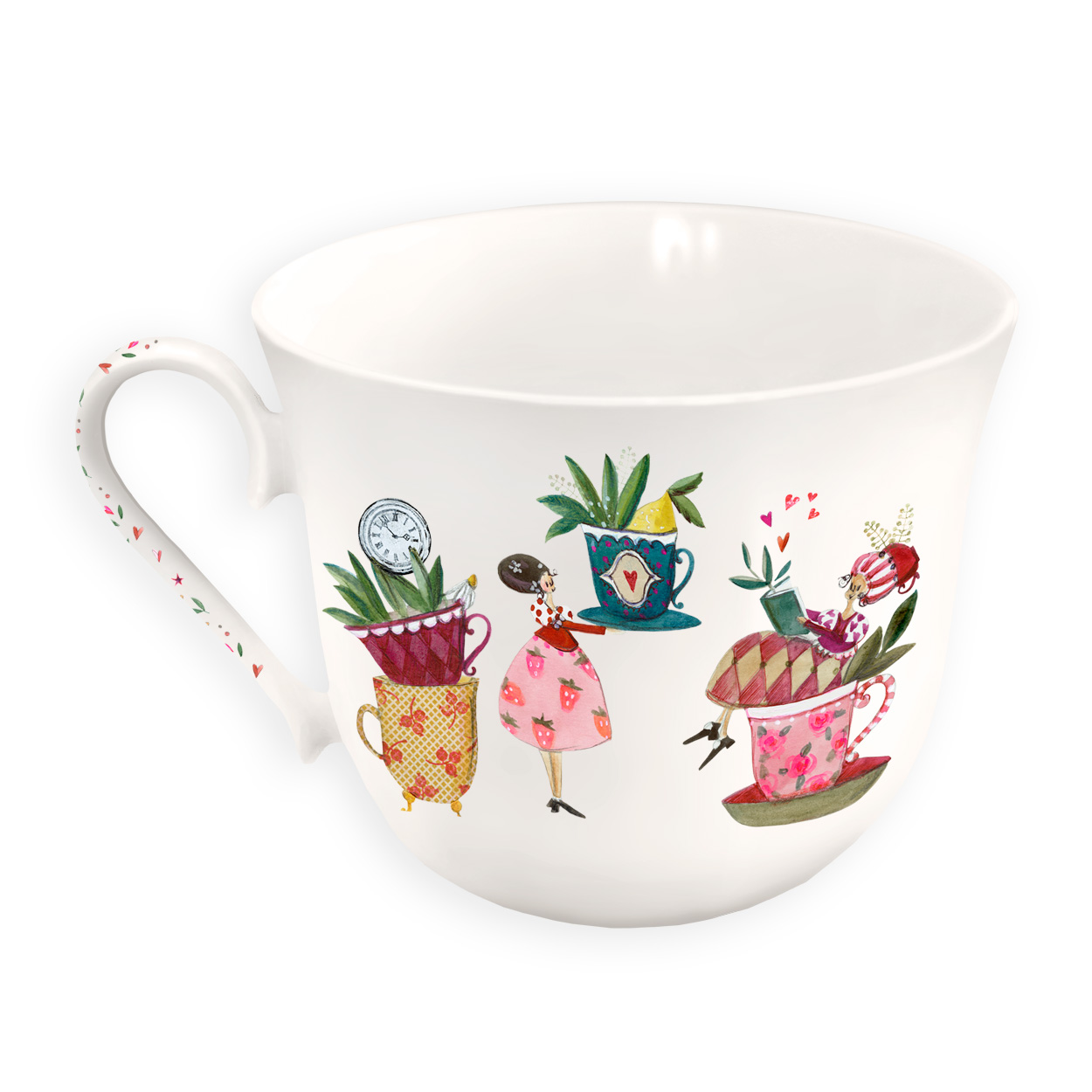Porzellantasse Teatime