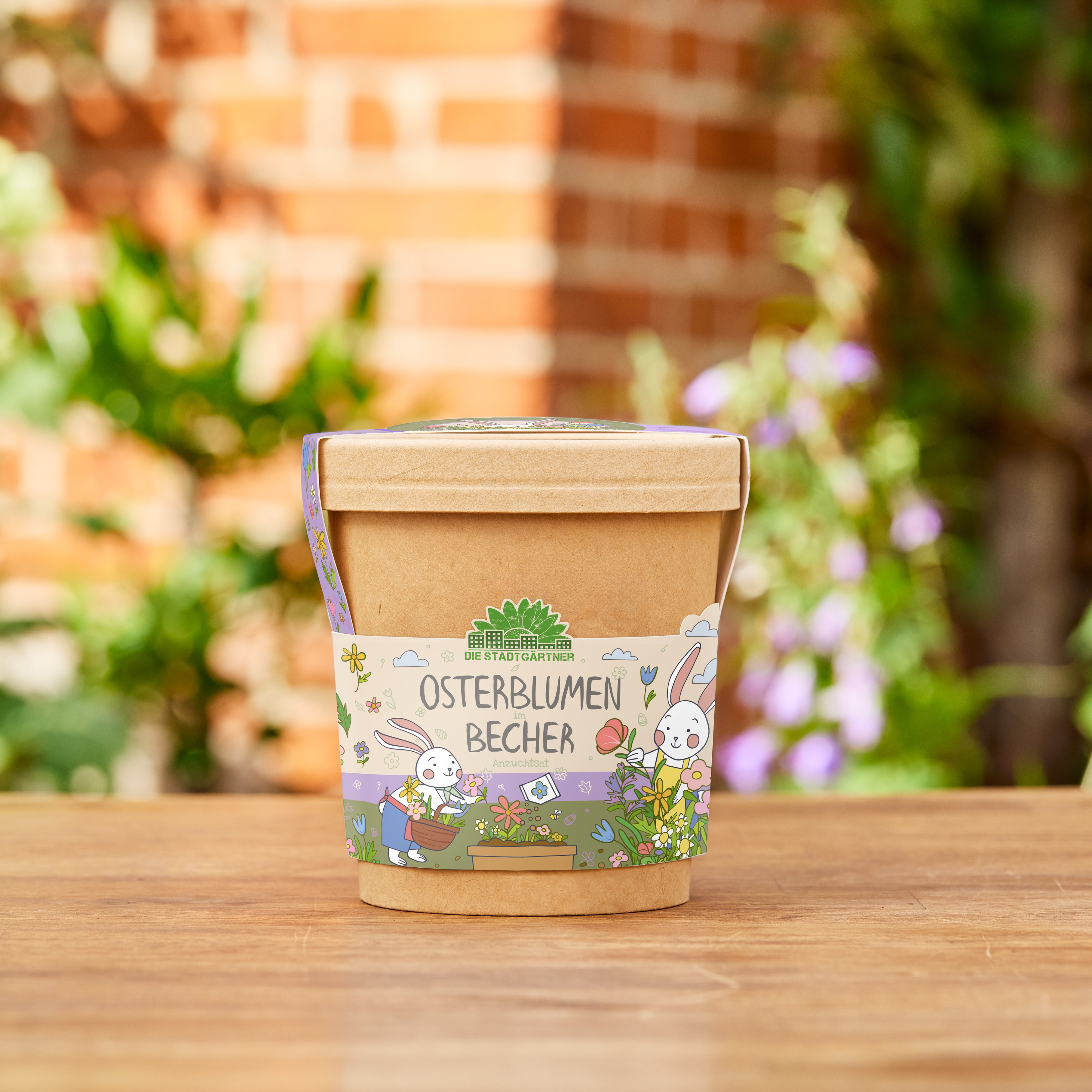 Blümchen aus dem Becher