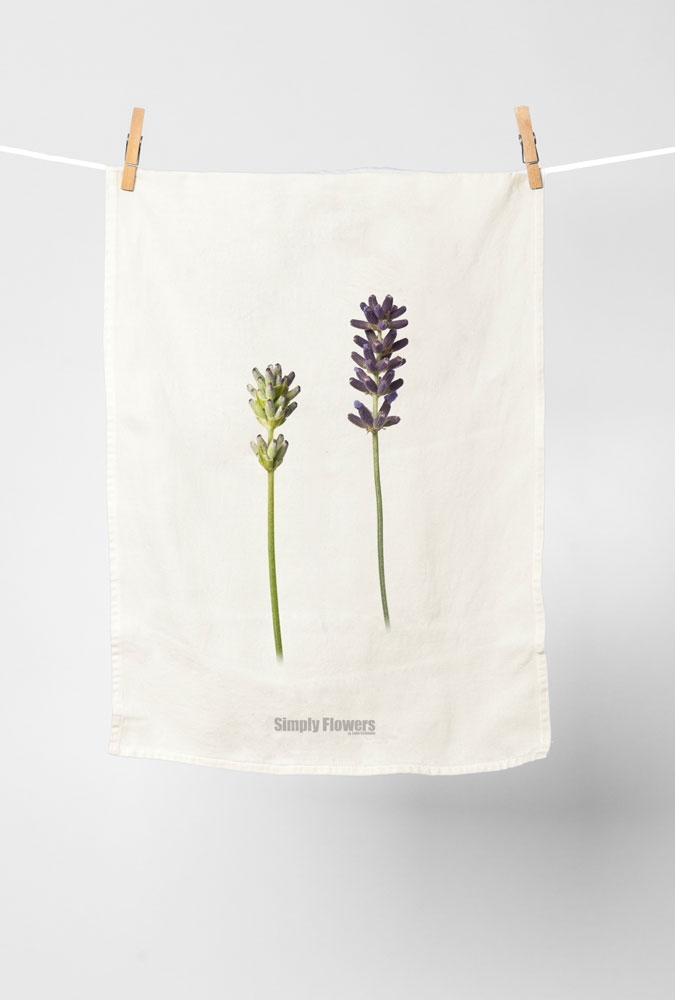 Geschirrtuch Lavendel