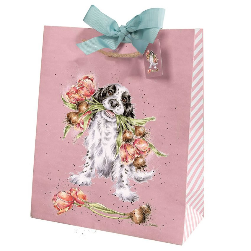 Geschenktasche "Blooming with Love" large