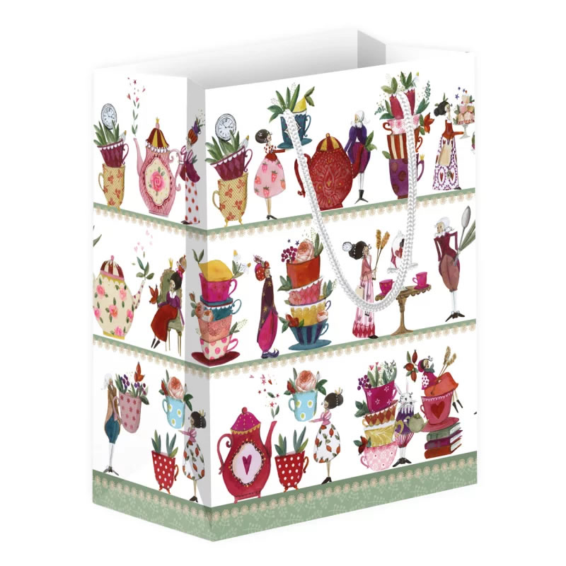 Mittlere Geschenktüte Teatime