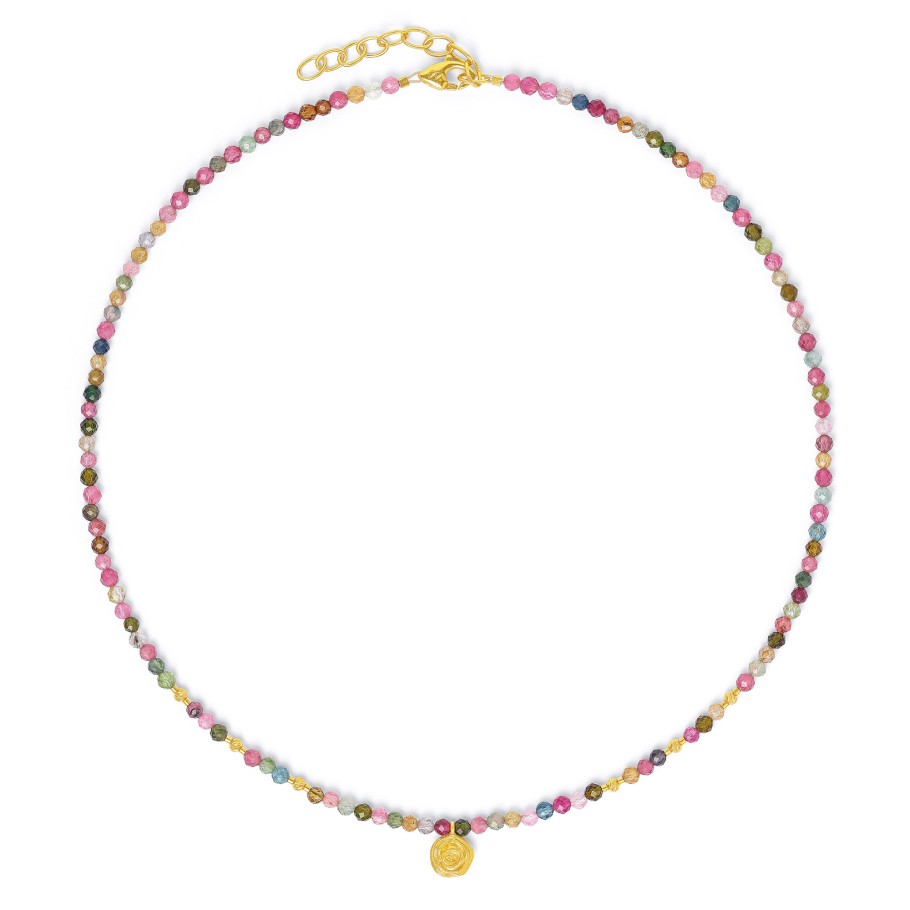 Rosemarie Kette Turmalin