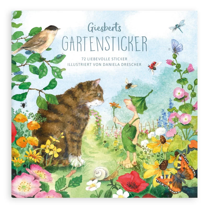 Aufkleberbuch Giesbert der Regenrinnen-Wicht
