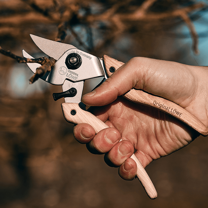 Original LÖWE 7 Natural mit Holzgriff
