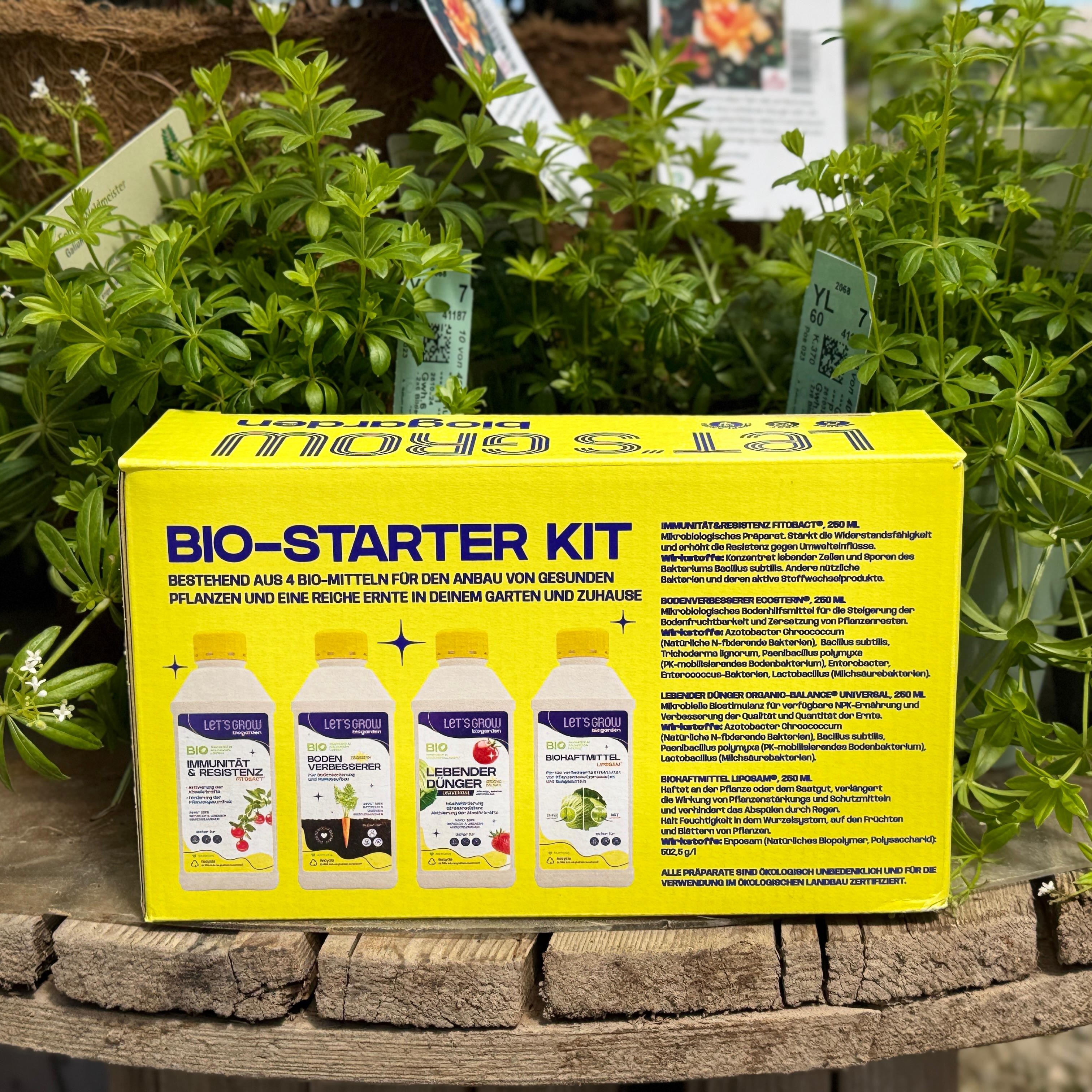 Bio Starter Kit für kleinen Garten