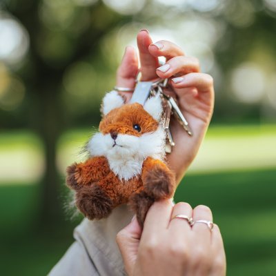 Anhänger „Autum“ mit Plüsch-Fuchs
