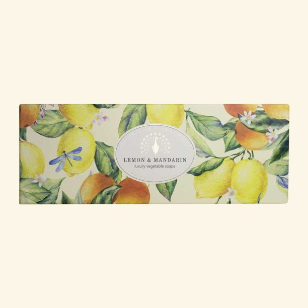 Heritage Lemon & Mandarin Seifenschachel 3x100 gr.