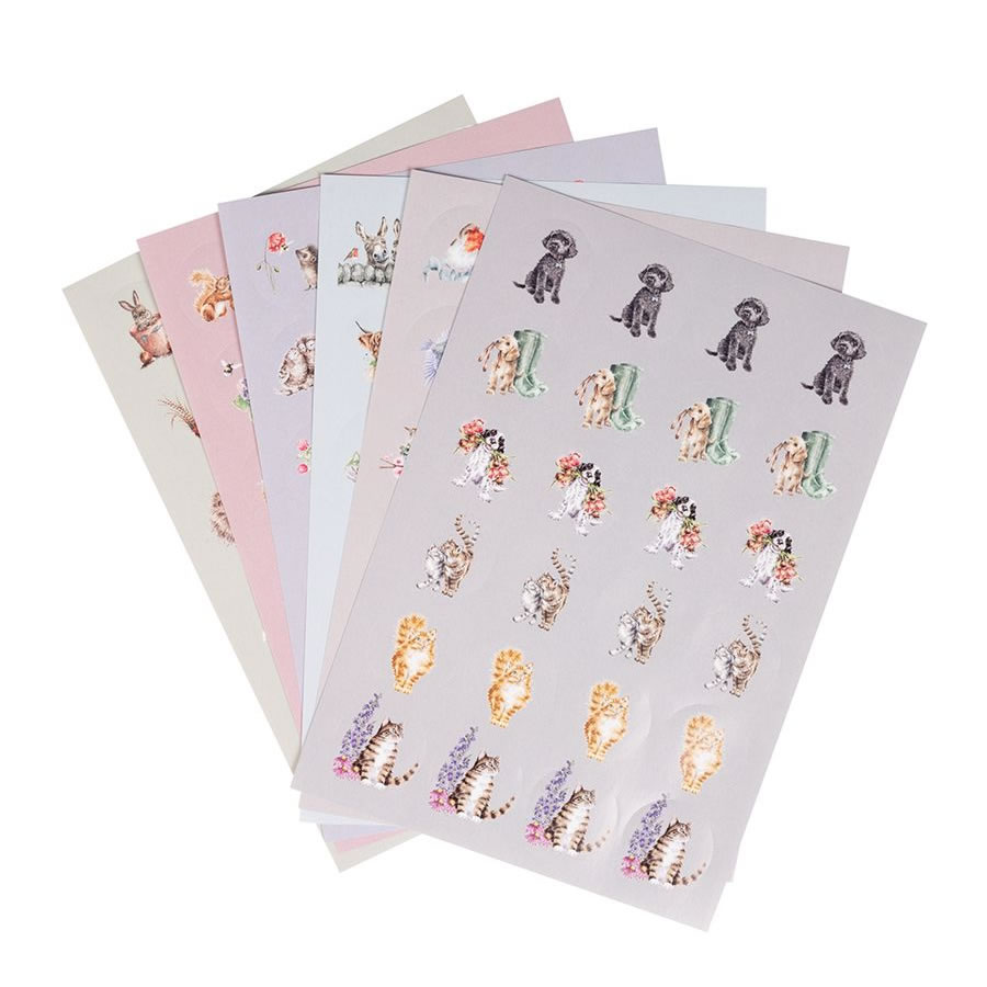 Stickerset "The Country Set“ Tiere