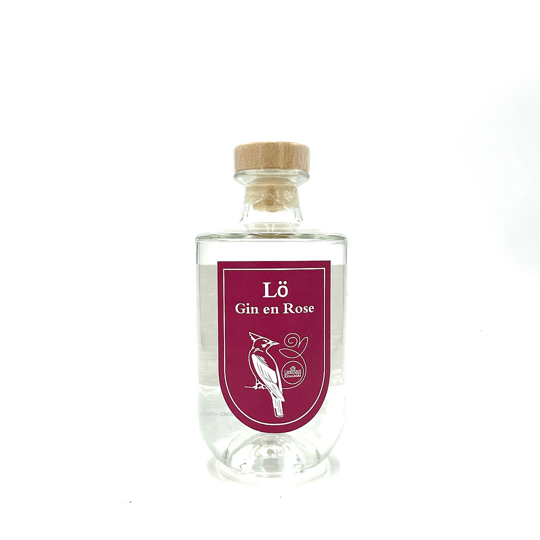 Lö Gin en Rose 700ml, 42% Vol.