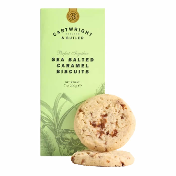 Biscuits mit gesalzenem Karamell