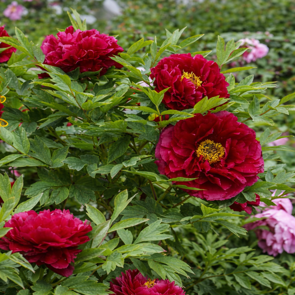 Paeonia suffruticosa Mo Run Jue Lun